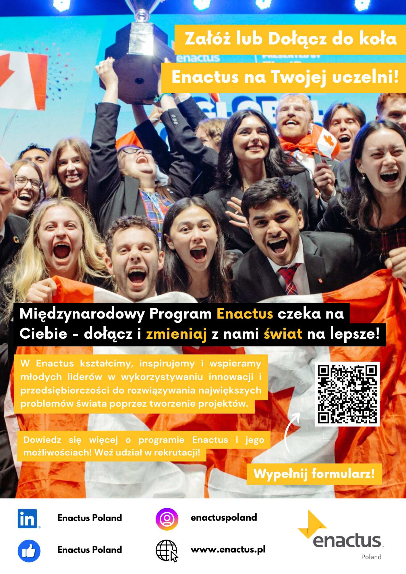 Zdjęcie otwierające stronę: Zapraszamy na Webinar dla studentów dotyczący Programu Enactus