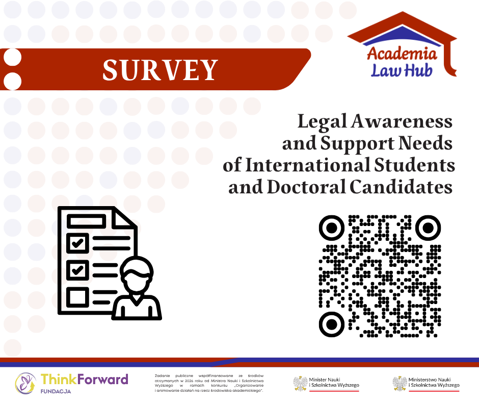 Zdjęcie otwierające stronę: Suggested subject: Survey for international students and doctoral candidates in Poland (anonymous, about 10 minutes)