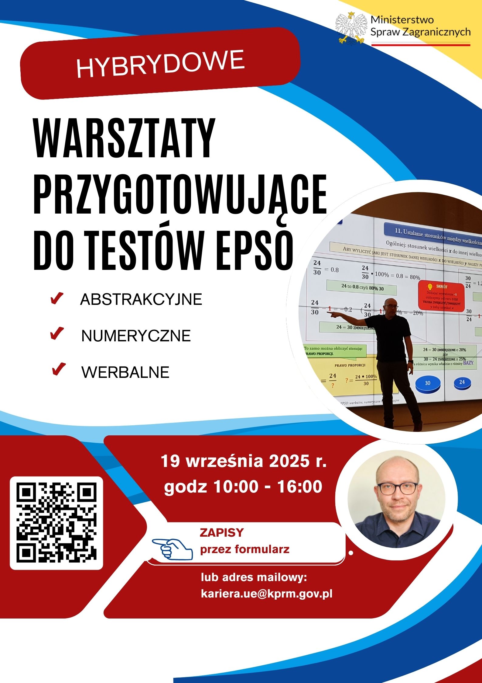 Zdjęcie otwierające stronę: Warsztaty przygotowujące do testów EPSO – 19 września 2025 r.