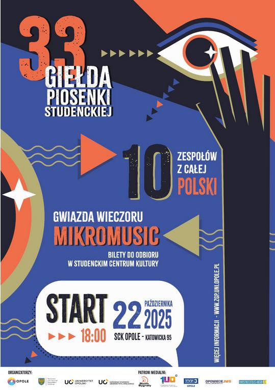 Zdjęcie otwierające stronę: Finał Giełdy Piosenki Studenckiej
